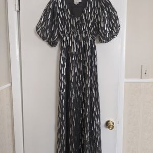 Adam by Adam Lippes Black and White Maxi Dress